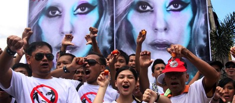 Manifestaciones en contra del concierto de Lady Gaga en Taiwan