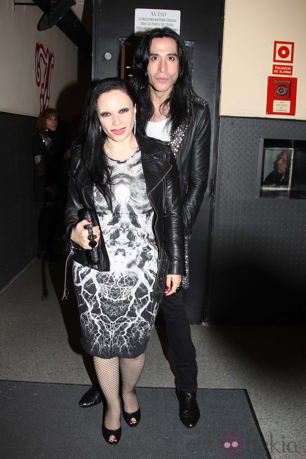 Alaska y Mario en el concierto de Raphael