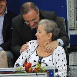 Florentino Pérez, confidencias con su mujer Pitina en el tenis