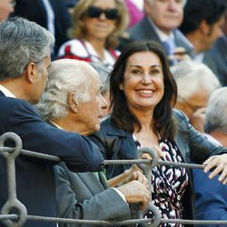 Carmen Martínez-Bordiú en una corrida de toros de San Isidro 2012