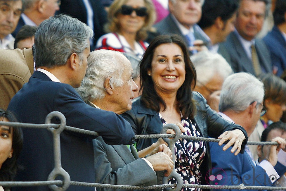 Carmen Martínez-Bordiú en una corrida de toros de San Isidro 2012