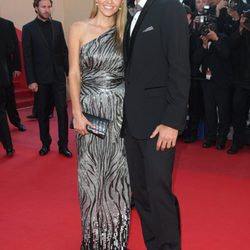 Novak Djokovic y su novia Jelena Ristic en el Festival de Cannes 2012