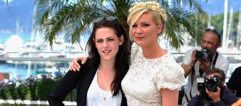 Kristen Stewart y Kirsten Dunst en el Festival de Cannes 2012