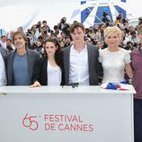 El equipo de la película 'On the Road' en el Festival de Cannes