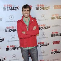 Daniel Muriel en el estreno de 'Ni pies ni cabeza'