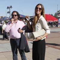 Laura Sánchez en una corrida de toros de San Isidro 2012