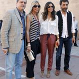 Ramón García, Patricia Cerezo, Nuria Roca y Juan del Val en los toros de San Isidro 2012