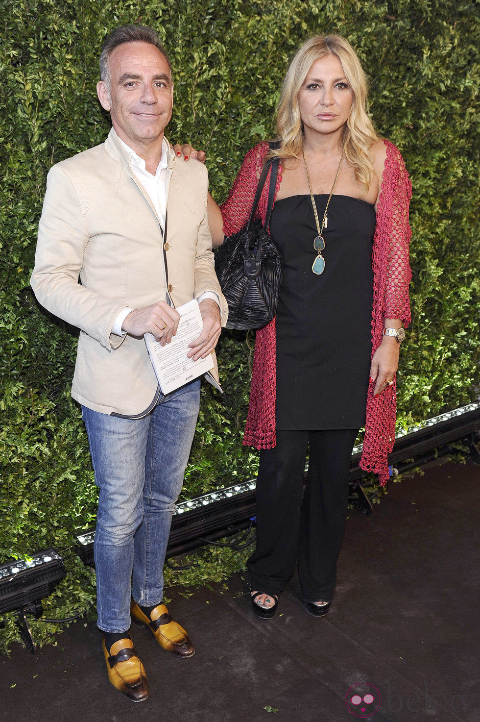 Joaquín Torres y Cristina Tárrega en la inauguración de Michael Kors en Madrid