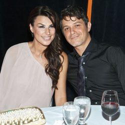 Alejandro Sanz y Raquel Perera