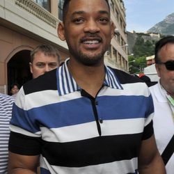 Will Smith en el Gran Premio de Fórmula 1 de Mónaco