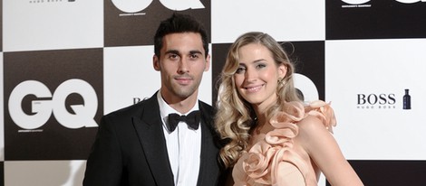 Álvaro Arbeloa y su mujer Carlota Ruiz