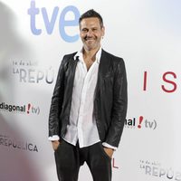 Roberto Enríquez en el estreno de '14 de abril. La República' e 'Isabel'