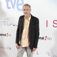 Jordi Rebellón en el estreno de '14 de abril. La República' e 'Isabel'