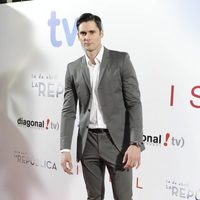 Sergio Mur en el estreno de '14 de abril. La República' e 'Isabel'