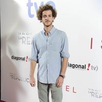 Guillermo Barrientos en el estreno de '14 de abril. La República' e 'Isabel'