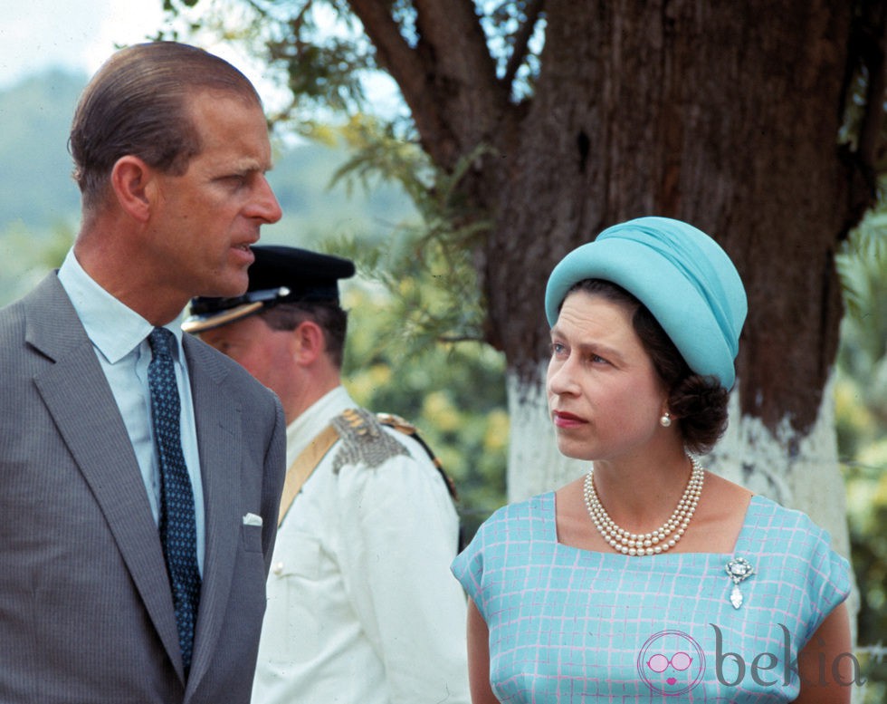 Isabel II y Felipe de Edimburgo en 1966