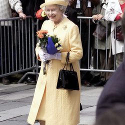 La Reina Isabel II de Inglaterra en 2001