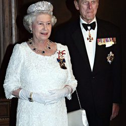 Isabel II de Inglaterra y el Duque de Edimburgo a Canadá en 2005