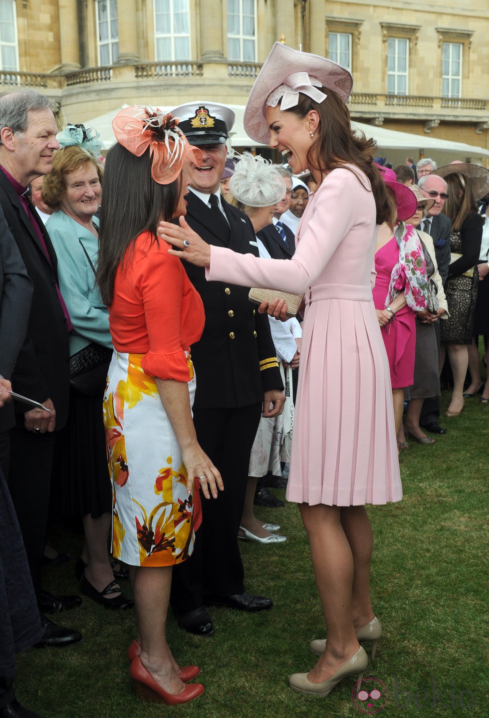 La Duquesa de Cambridge en su primera garden party