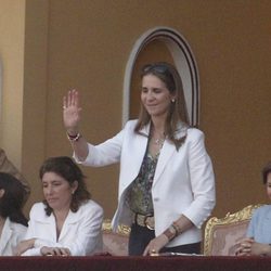 La Infanta Elena en una corrida de toros de San Isidro 2012