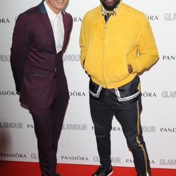 Tyler James y Will.I.Am en los Glamour Women of the Year Awards 2012 de Londres