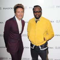 Tyler James y Will.I.Am en los Glamour Women of the Year Awards 2012 de Londres