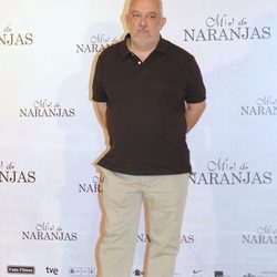 Imanol Uribe en la presentación de la película 'Miel de Naranjas'