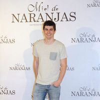 Iban Garate en la presentación de la película 'Miel de Naranjas'