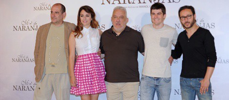 Karra Elejalde, Blanca Suárez, Imanol Uribe, Iban Garate y Carlos Santos presentan 'Miel de Naranjas'