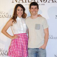 Blanca Suárez e Iban Garate en la presentación de 'Miel de Naranjas'