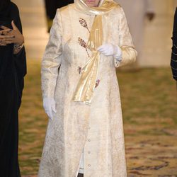 La Reina Isabel en Emiratos Árabes en 2010