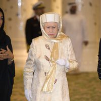 La Reina Isabel en Emiratos Ãrabes en 2010