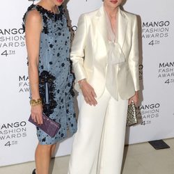 Carolina Herrera y Carolina Adriana Herrera en los Mango Fashion Awards 2012