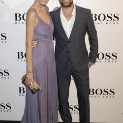 Laura Sánchez y David Ascanio en la fiesta organizada por la firma Hugo Boss