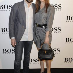 Raquel Sánchez Silva y Mario Biondo en la fiesta organizada por la firma Hugo Boss