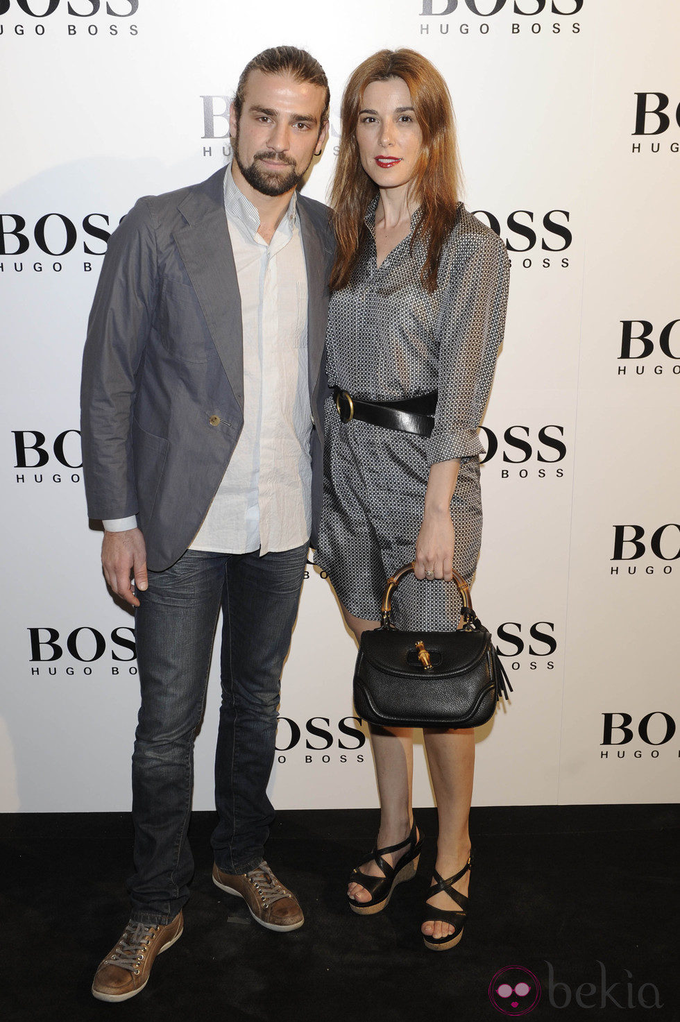 Raquel Sánchez Silva y Mario Biondo en la fiesta organizada por la firma Hugo Boss