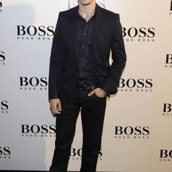 Nicolás Coronado en la fiesta organizada por la firma Hugo Boss