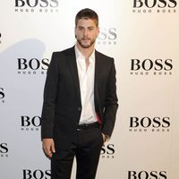 Luis Fernández en la fiesta organizada por la firma Hugo Boss