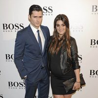 Olivia Molina y Sergio Mur en la fiesta organizada por la firma Hugo Boss