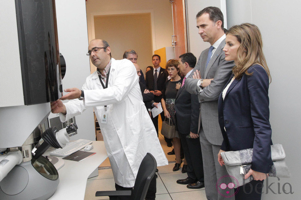 Los Príncipes de Asturias en el Laboratorio Internacional Ibérico de Nanotecnología de Braga