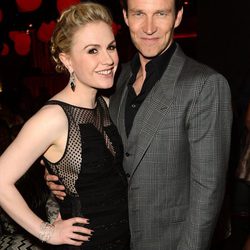 Anna Paquin y Stephen Moyer en la presentación de la quinta temporada de 'True Blood'