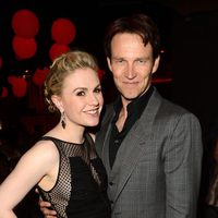 Anna Paquin y Stephen Moyer en la presentación de la quinta temporada de 'True Blood'