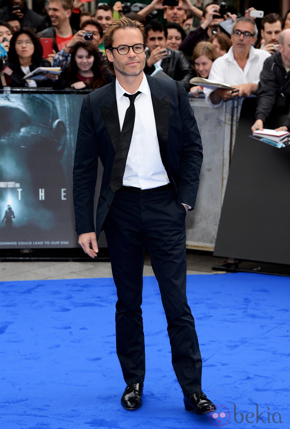 Guy Pearce en el estreno de 'Prometheus' en Londres