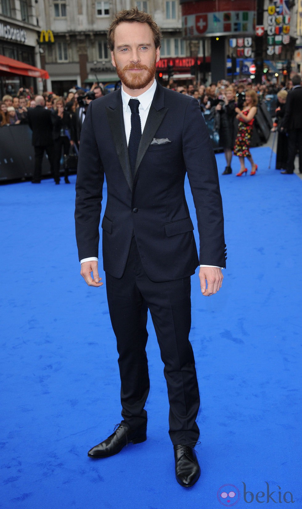 Michael Fassbender en el estreno de 'Prometheus' en Londres