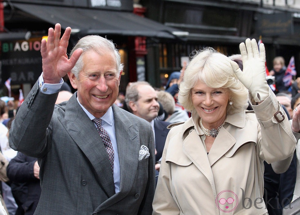 El Principe Carlos y Camilla en el 'Gran Jubileo de Isabel II'