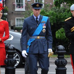 Los Duques de Cambridge y el príncipe Enrique en el Jubileo