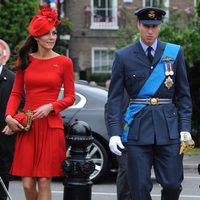 Los Duques de Cambridge y el príncipe Enrique en el Jubileo