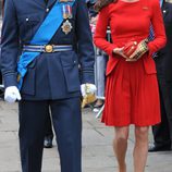 Los Duques de Cambridge en el Jubileo de la Reina Isabel II