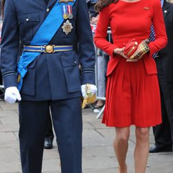 Los Duques de Cambridge en el Jubileo de la Reina Isabel II