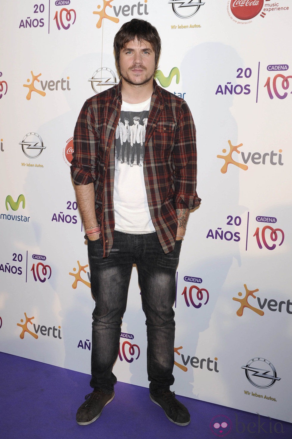 Dani Martín en el concierto de aniversario de Cadena 100